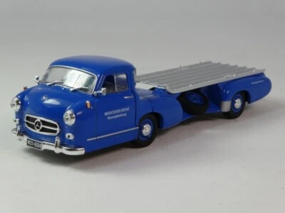 Altaya Mercedes Benz Rennwagen Car Transporter 1955 1/43 LAF1619 - Immagine 1 di 2