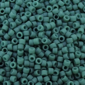 DB2407 Miyuki Delica Seed Beads Size 11/0 Matte Opaque Eucalyptus 7GM Tube - Picture 1 of 3