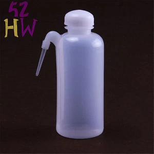 2Pcs 500ml Plastic Washing Bottle With Side Bent Tube,Chemistry Labware - Picture 1 of 1