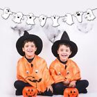 2Pcs Cute Garland DIY Party Supplies Decorations Halloween Ghost Banner  Indoor