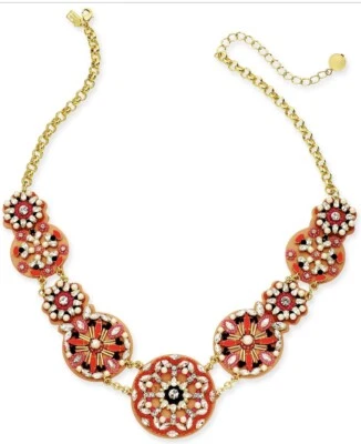 $198 KATE SPADE DESERT GARDEN STATEMENT BEADED NECKLACE KS5 - Image 1 of 4