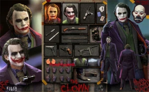 Filix Toys The Joker 1/12 Scale Full Set w/ 2 Heads 6'' Action Figure Collection - Imagen 1 de 13
