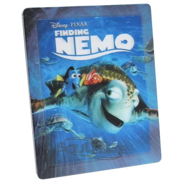Finding Nemo (3D) [Steelbook] (ohne dt. Ton) [Blu-ray] NEU / sealed / Lenticular - Bild 1 von 2