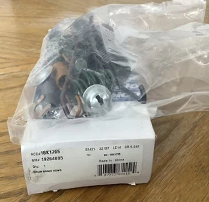 ACDELCO GM OE #18K1795 DRUM BRAKE HARDWARE KIT REAR NEW SEALED GM #19264005… - Picture 1 of 3