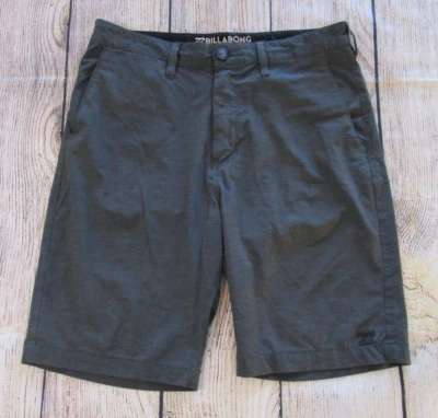 Pantalones Cortos Billabong Crossfire Sumergibles Gris Pin Rayas Para Hombre 30 (Real 32x9.5) Foto 1 de 4