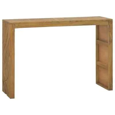 NNEVL Console Table 110x35x75 cm Solid Teak Wood - Image 1 of 4