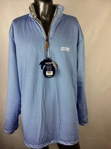 USA Palm Reversible Grey Sherpa Drift 1/4 Zip Pullover NWT Size XXL - Picture 1 of 14
