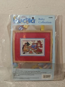 Bucilla Baby Counted Cross Stitch Kit Lot of 2 Once Upon A Time & Storytime - Picture 1 of 6