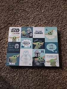 STAR WARS The Mandalorian Grogu Baby Yoda 12 Days of Socks NWT Sz 9-11 Shoe 4-10 - Picture 1 of 2