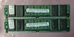 16MB 2x8MB SMART 72-pin Simm EDO 60ns FUJITSU HP 1818-6172-01 5063-7944 5.0V Ram - Picture 1 of 2