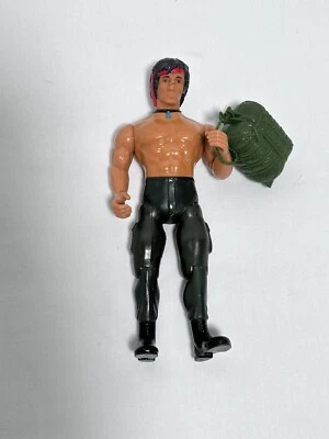 Boneco de ação Rambo 1985 7” Coleco Anabasis Force of Freedom Sylvester Stallone - Imagem 1 de 4