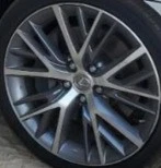 2018 GS350 OE Wheel 19x8 20 Spoke Lexus - Image 1 of 4