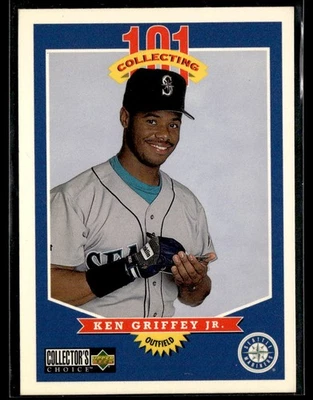 1997 Collector's Choice #244 Ken Griffey Jr. Baseball Card 0302M - Image 1 of 2