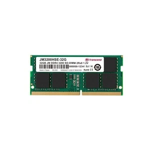 Transcend 32GB JM DDR4 3200Mhz SO-DIMM JM3200HSE-32G 32GB_UDIMM(2GX8) - Picture 1 of 8