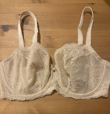 Sutiã WACOAL Seduction renda sem forro 851155 Demi Underwire nude 34DD - Imagem 1 de 4