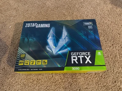 Tarjeta de gráficos ZOTAC GAMING GeForce RTX 3090 Trinity 24 GB GDDR6X Foto 1 de 4