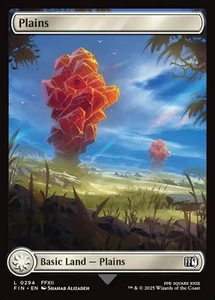 Plains (FOIL #294) - FINAL FANTASY (FIN) MTG - (Near Mint NM) - Picture 1 of 1
