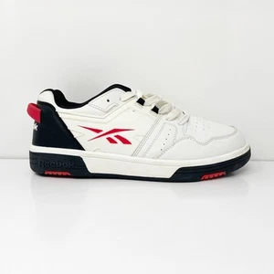 Reebok Boys Classic 030YWBR White Casual Shoes Sneakers Size 6K - Picture 1 of 12