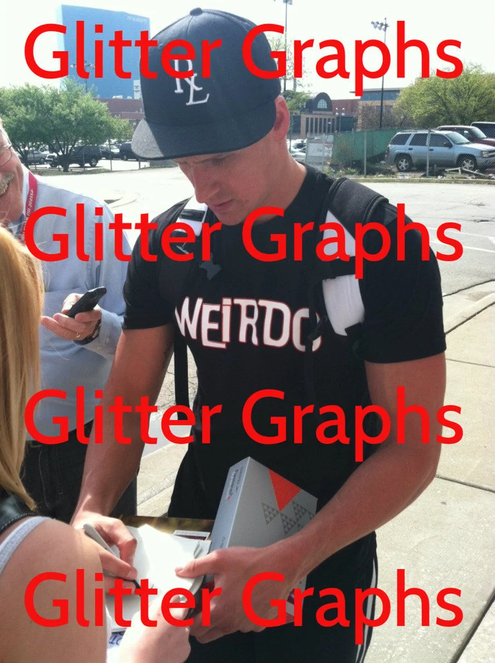 Boné de natação automático assinado por Ryan Lochte olimpíadas de Londres EUA EUA PROVA* **UAU**  - Imagem 1 de 3