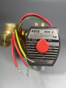 ASCO EF8300G76F Magnetventil 3Wege N/C Xproof 0-75 PSI 120VAC - Bild 1 von 12