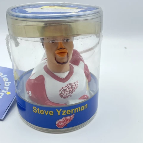 Red Wings Steve Yzerman Rubber Duck Collectible Toy Celebriducks Cover