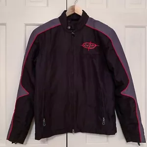 Giacca antipioggia moto Harley Davidson nylon nero rosso uomo taglia small - Foto 1 di 6