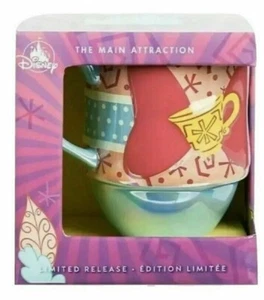 Disney Minnie Mouse Main Attraction March Alice Wonderland Mad Tea Party Mug NEW - Picture 1 of 1