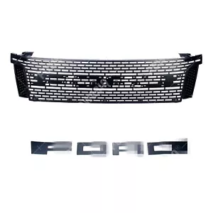 Front Mesh Grill for Ford Ranger PX1 2011 2012 2013 2014 2015 Grille - Picture 1 of 10