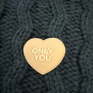 Heart With “ONLY YOU” Valentine Croc shoe Charm #2 - Picture 1 of 1