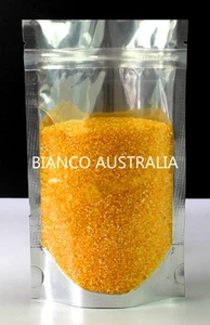 100x 150G(400ML) PLASTIC STAND UP POUCH BAG, CLEAR / SILVER, WITH ZIP LOCK - Picture 1 of 2