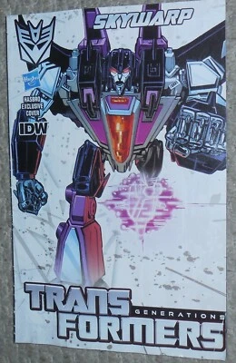 Transformers Generations SKYWARP 30th Anniversary COMIC BOOK (cover has wear) - Image 1 of 2