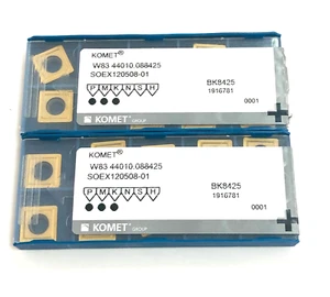 CERATIZIT KOMET DRILL INSERTS SOEX120508-01 BK8425 ORIGINAL NEW 10 pcs. - Picture 1 of 2