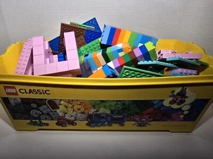 Bulk Lot Set LEGO & Mega Construx Random Bricks Blocks Assorted ~4 Lbs 11 Oz   - Picture 1 of 6