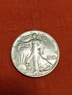 Usa 1938 D Walking Liberty 1/2 Dollaro Half Dollar Key Date Silver Argento Spl+