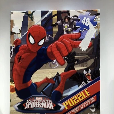 spider sense spiderman 48 Piece Puzzle 10.375” By 9.125” - Image 1 of 3