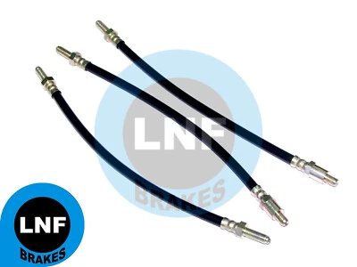 Juego de mangueras de freno Humber Hawk II Super Snipe III X3 delanteras traseras 60 61 62 63 64 Foto 1 de 2