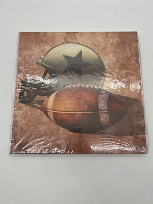 Conjunto deportivo lienzo arte de pared decoración de habitación fútbol rústico béisbol baloncesto fútbol Foto 1 de 4