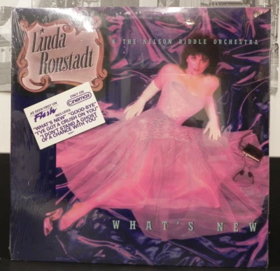 Linda Ronstadt/Nelson Riddle Orchestra - What's New SEALED LP Asylum 9 60260 Foto 1 de 4