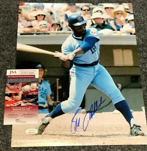 BILL MADLOCK AUTOGRAPHED SIGNED CHICAGO CUBS 11x14 PHOTO JSA COA - Picture 1 of 1