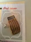 Cabled iPod Phone Cover Case & Chunky Men’s Easy Beanie Hat Knitting Pattern