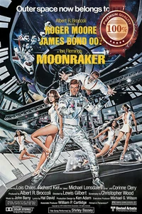 JAMES BOND MOONRAKER 1979 70s RETRO FILM MOVIE CINEMA PRINT PREMIUM POSTER - Bild 1 von 4