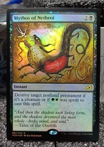 MTG Foil Mythos of Nethroi 097 Showcase Ikoria Lair of Behemoths MTG Card - Picture 1 of 2