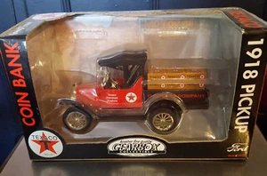 Caja de cambios 2000 coleccionable - 1918 Texaco Ford camioneta banco de monedas #76751 - lote antiguo - Imagen 1 de 3