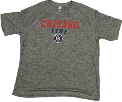 MLS Chicago Fire Major League Soccer Drifit Adult Men's T-Shirt NEW CHOOSE SIZE Cover