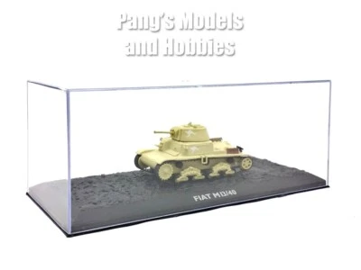 FIAT Carro Armato M13/40 Australian Army 1941 & Display Case - 1/72 Scale Model - Image 1 of 4