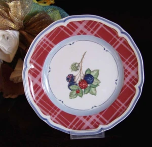 V&B COTTAGE Brombeer Rot Frühstücksteller sehr gut VILLEROY&BOCH mehr - Bild 1 von 1