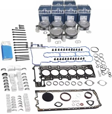 Engine Overhaul Pistons Gasket Kit For BMW 335i E90 E92 E88 E60 E71 F02 N54 3.0 - Image 1 of 4