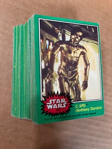 1977 Star Wars Card Set Series 4- Green (66)- Good+/Exc - Picture 1 of 6