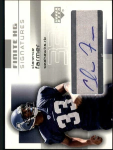 2004 Finite HG (Upper Deck) Football "Insert and Parallel" Cards - Picture 1 of 5