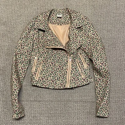 Vero Moda куртка женщин XS цветочный розовый зеленый Spring легкий размер XS - Изображение 1 из 4